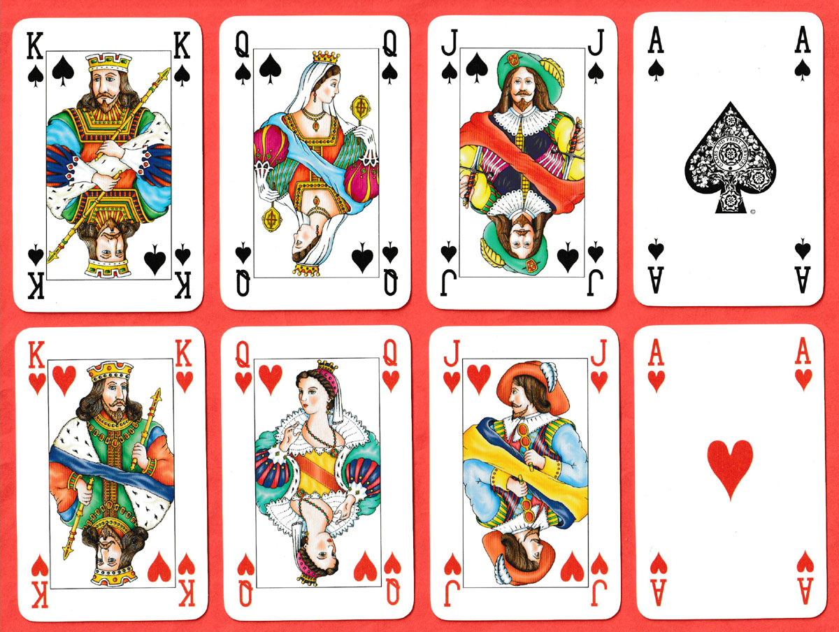 “Dutch Court” playing cards made by Games & Print Services, Canvey Island, UK, c2000