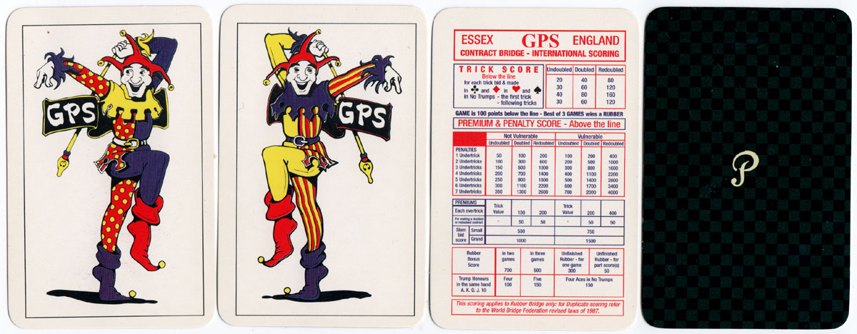 early “Dutch Court” pack made by Games & Print Services, Canvey Island, UK, c.1997