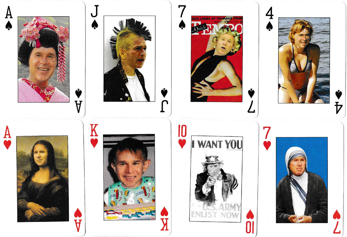 “The Bushy Cards” published by Political Parody LLC, USA, 2005