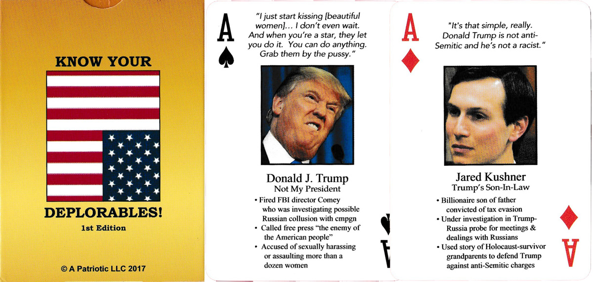 Know your deplorables — The World of Playing Cards