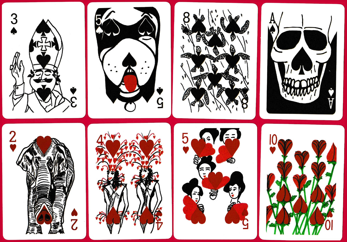 EclecDeck transformation playing cards created by Dave Ufford, 2013