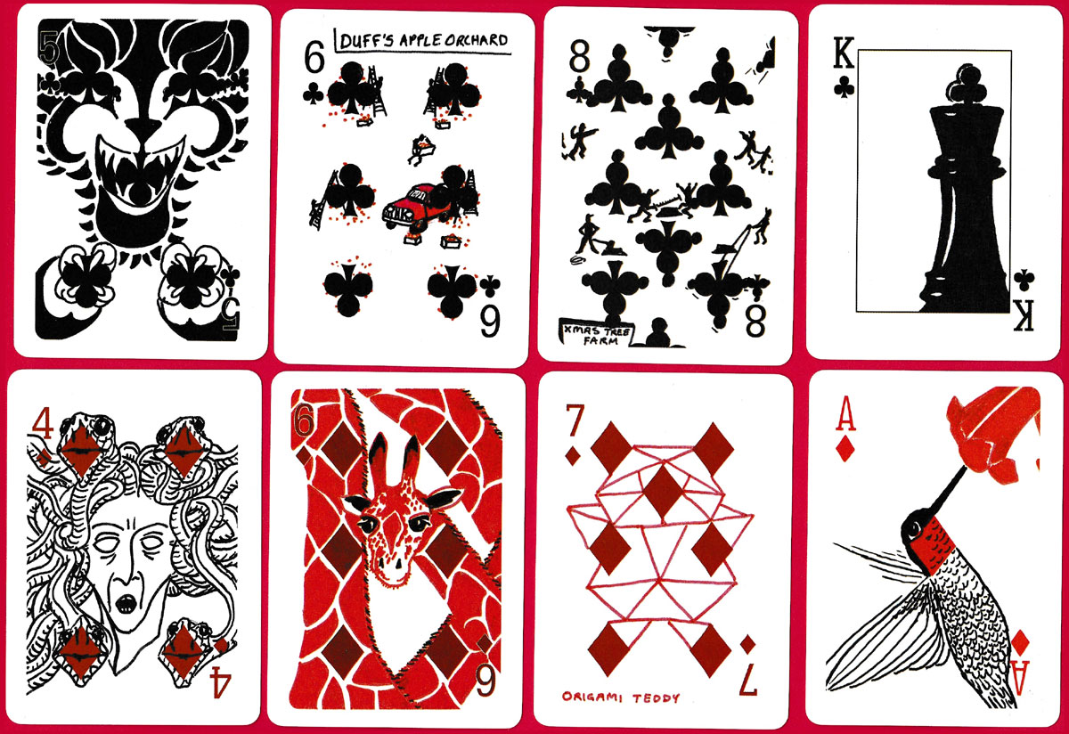 EclecDeck transformation playing cards created by Dave Ufford, 2013