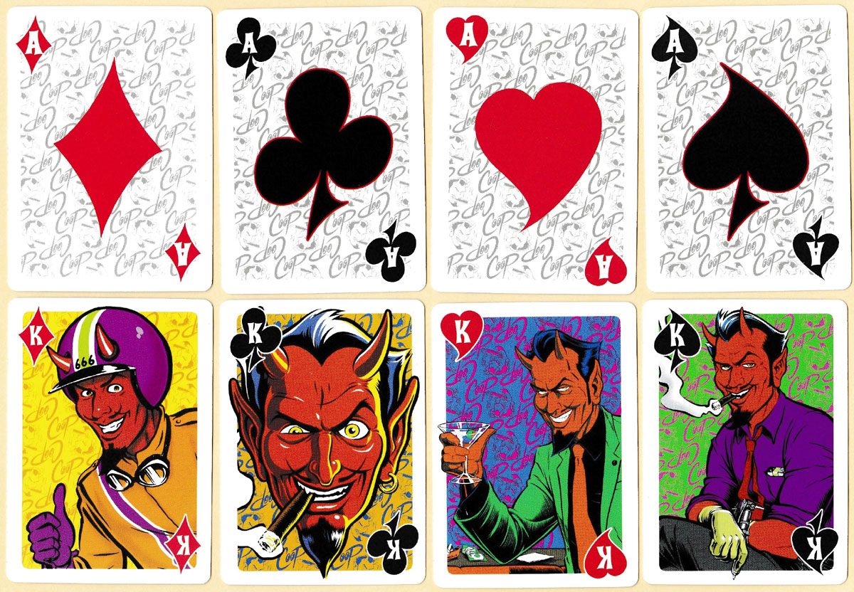 Keep-em honest playing cards designed by Chris Cooper and published by Dark Horse Deluxe, United States, 2006