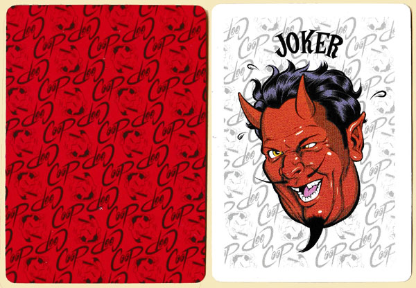 Keep-em honest playing cards designed by Chris Cooper and published by Dark Horse Deluxe, United States, 2006