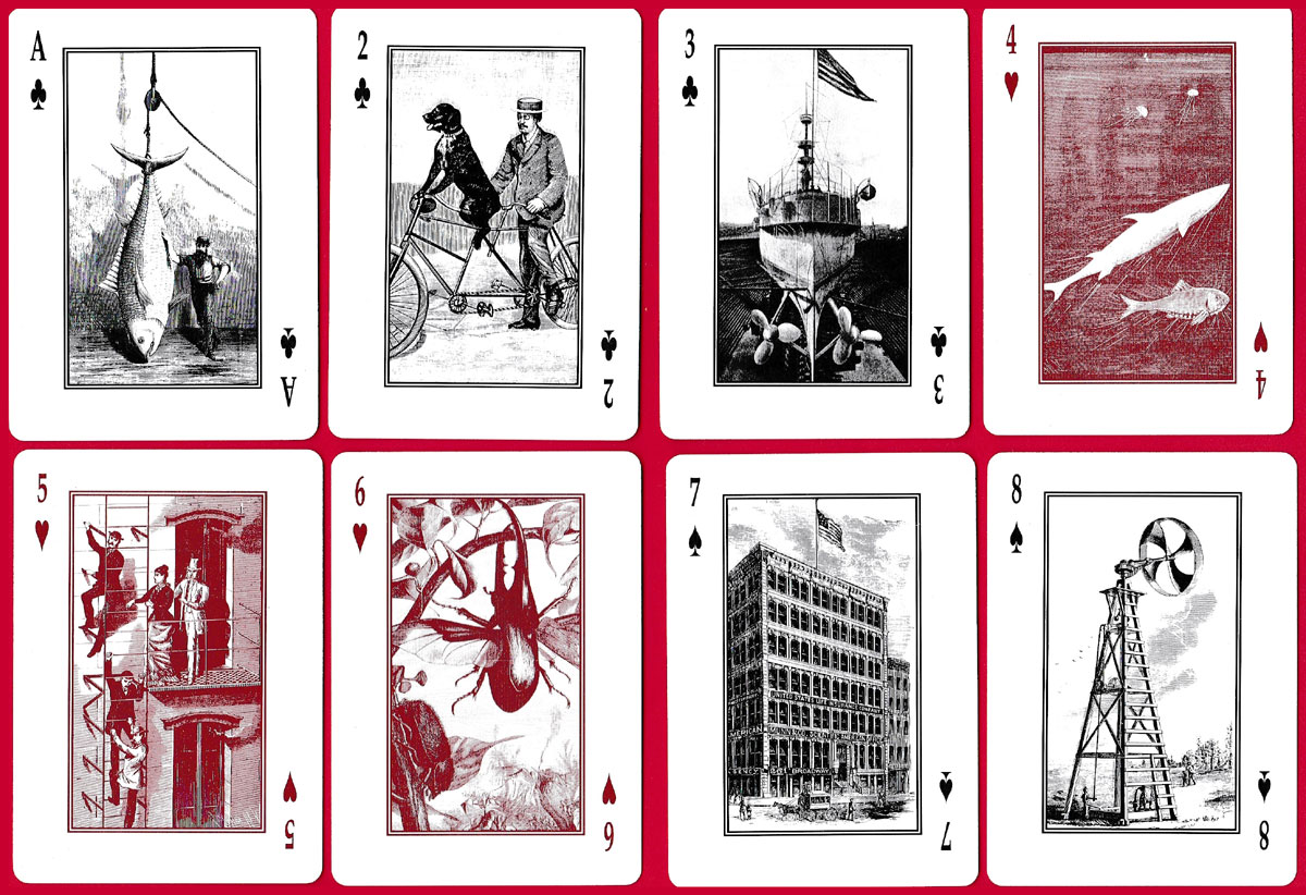 ‘Scientific American’ playing cards, USA