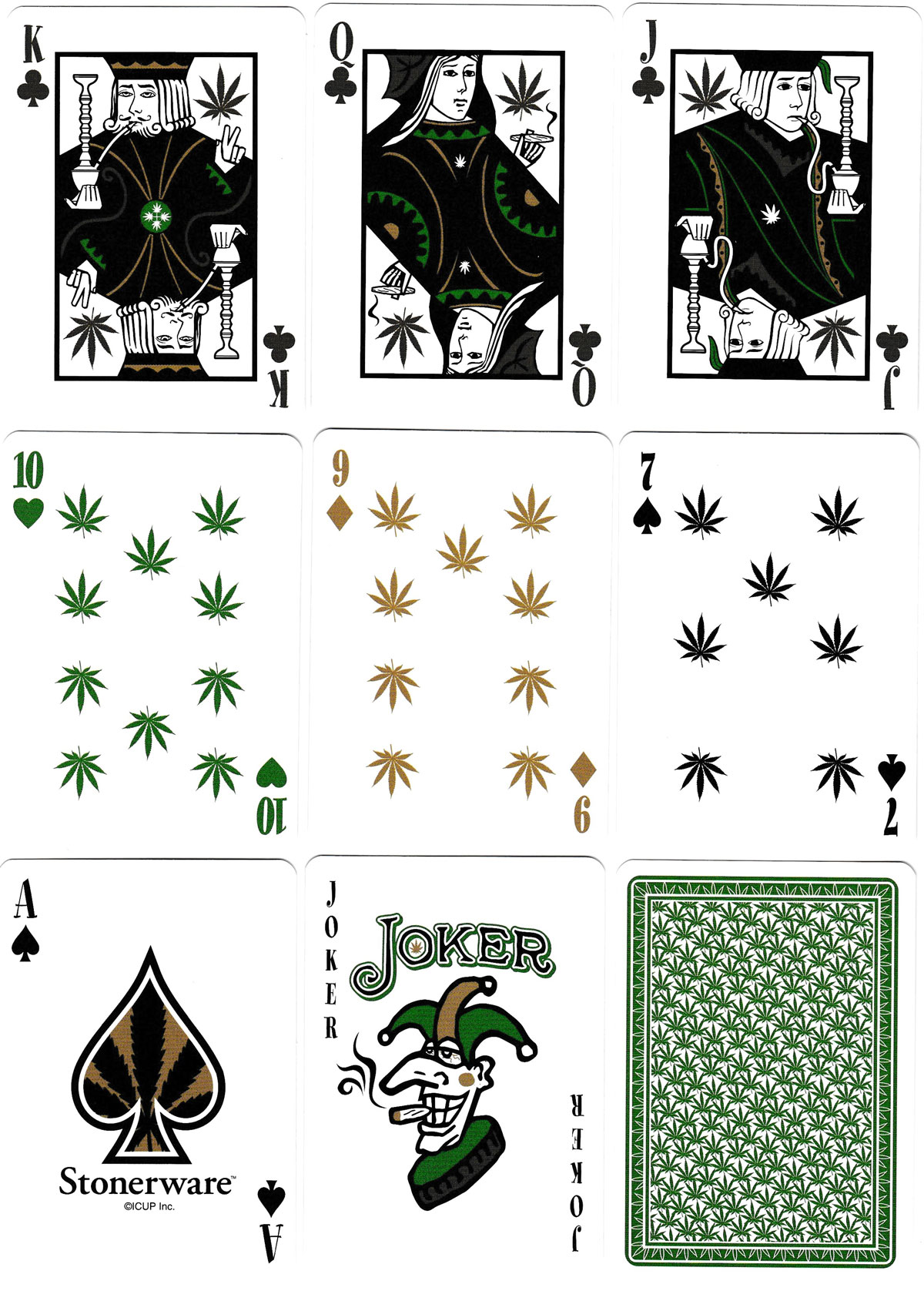 Stonerware playing cards