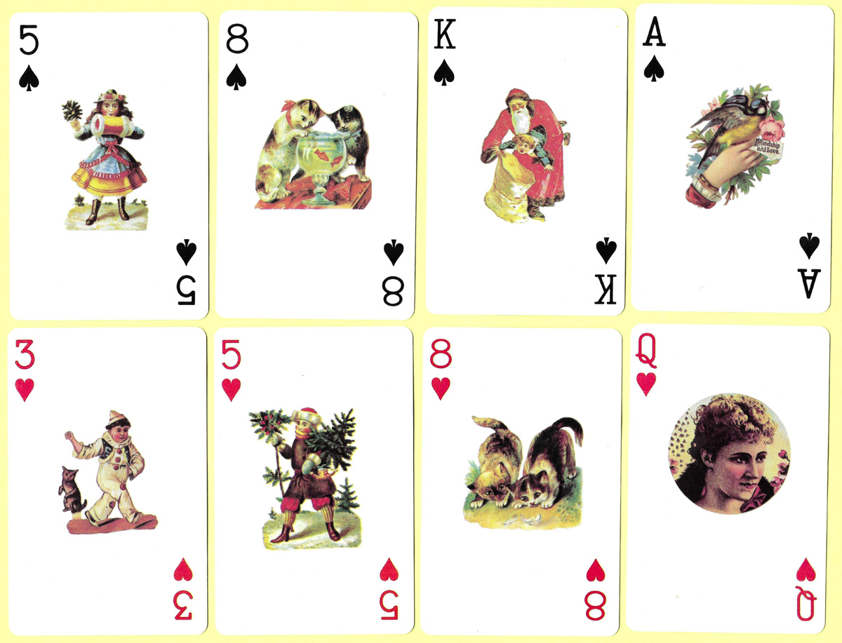 “Victorian playing cards” published by U.S. Games Systems Inc., New York, 1986