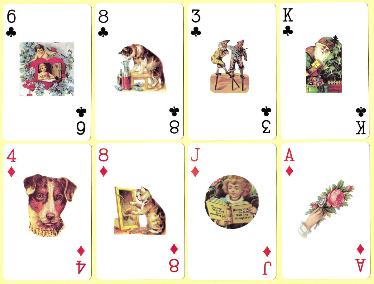 “Victorian playing cards” published by U.S. Games Systems Inc., New York, 1986