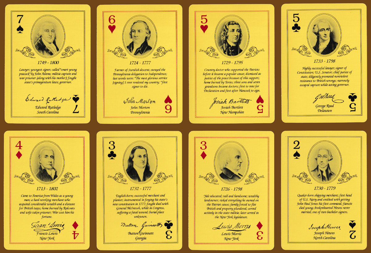 The Liberty Deck created and designed by Wallace and Donald Petrie. Published by Americana, Inc., Lusk, Wyoming, USA, 1994