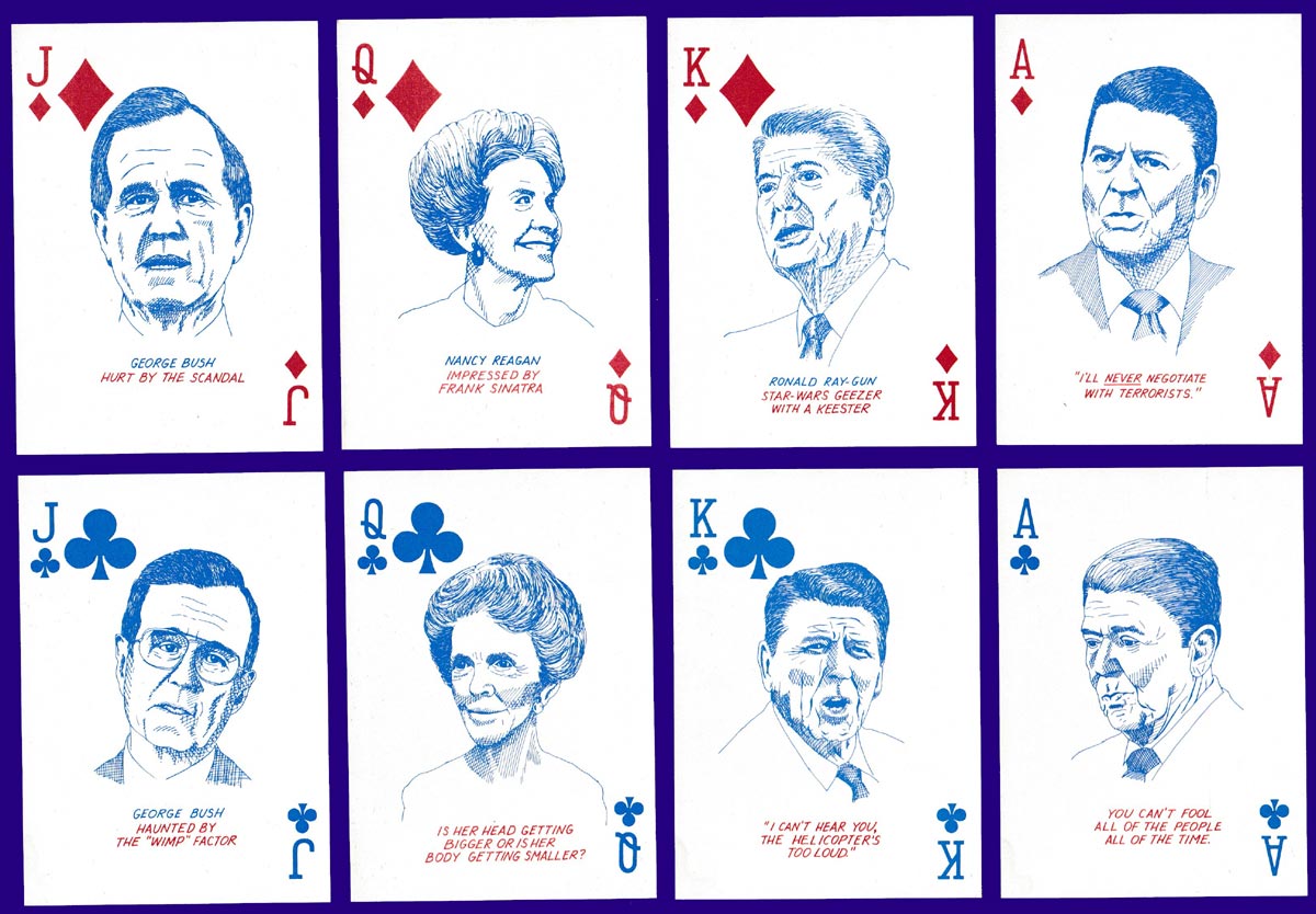 Reagan’s Rogues Gallery produced by R. Billingsley, USA, 1987