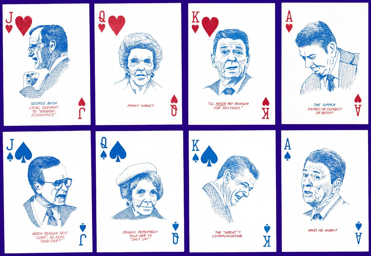 Reagan’s Rogues Gallery produced by R. Billingsley, USA, 1987