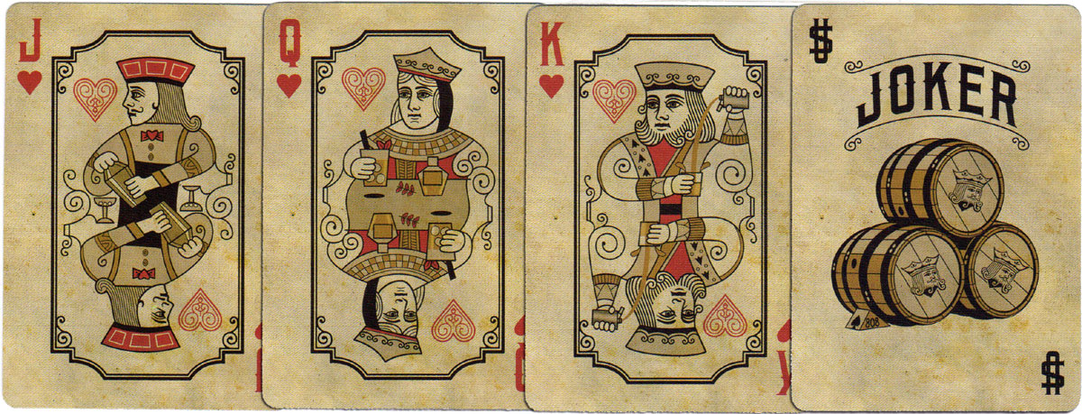 Bourbon playing online cards