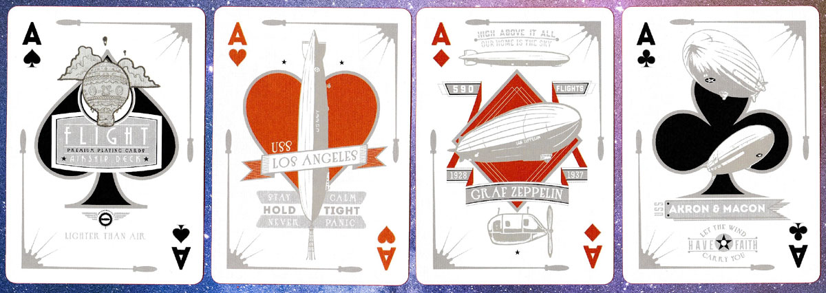 Bicycle Flight playing cards, USA, 2014