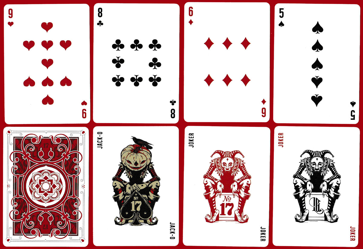 Bicycle No. 17 playing cards designed by Lorenzo Gaggiotti (Stockholm17), Sweden, 2015