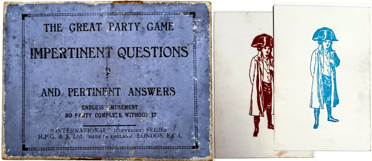 Impertinent Questions and Pertinent Answers by H.P Gibson & Sons Ltd, early 1920s