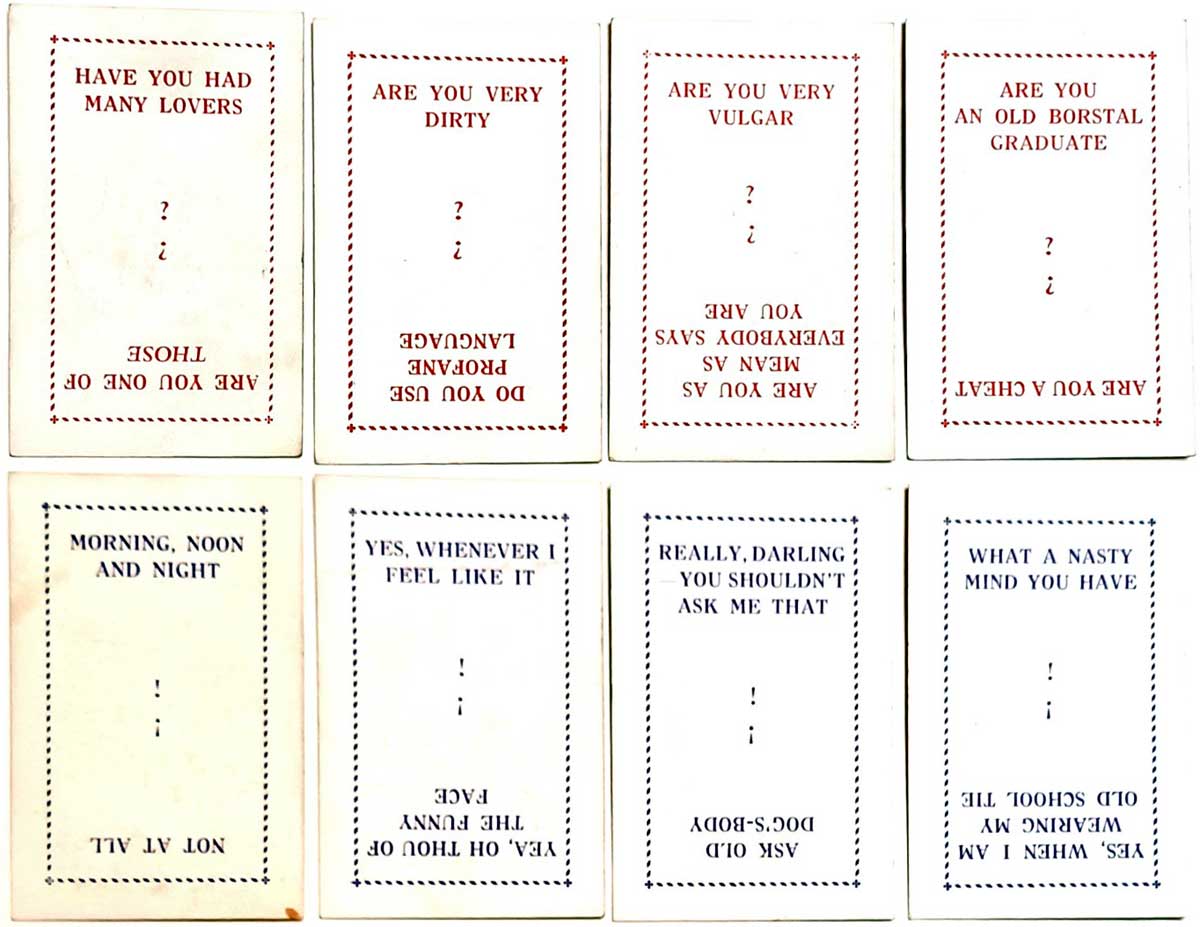 Impertinent Questions and Pertinent Answers by H.P Gibson & Sons Ltd, 1930s