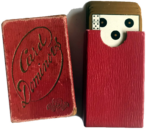 a miniature set of Goodall domino cards, 1904