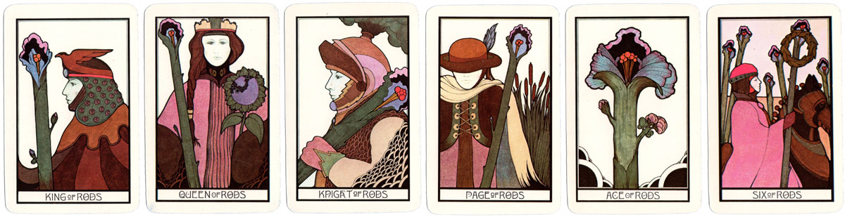 The Aquarian Tarot Deck illustrated by David Palladini and published by Morgan Press, Inc., in 1970