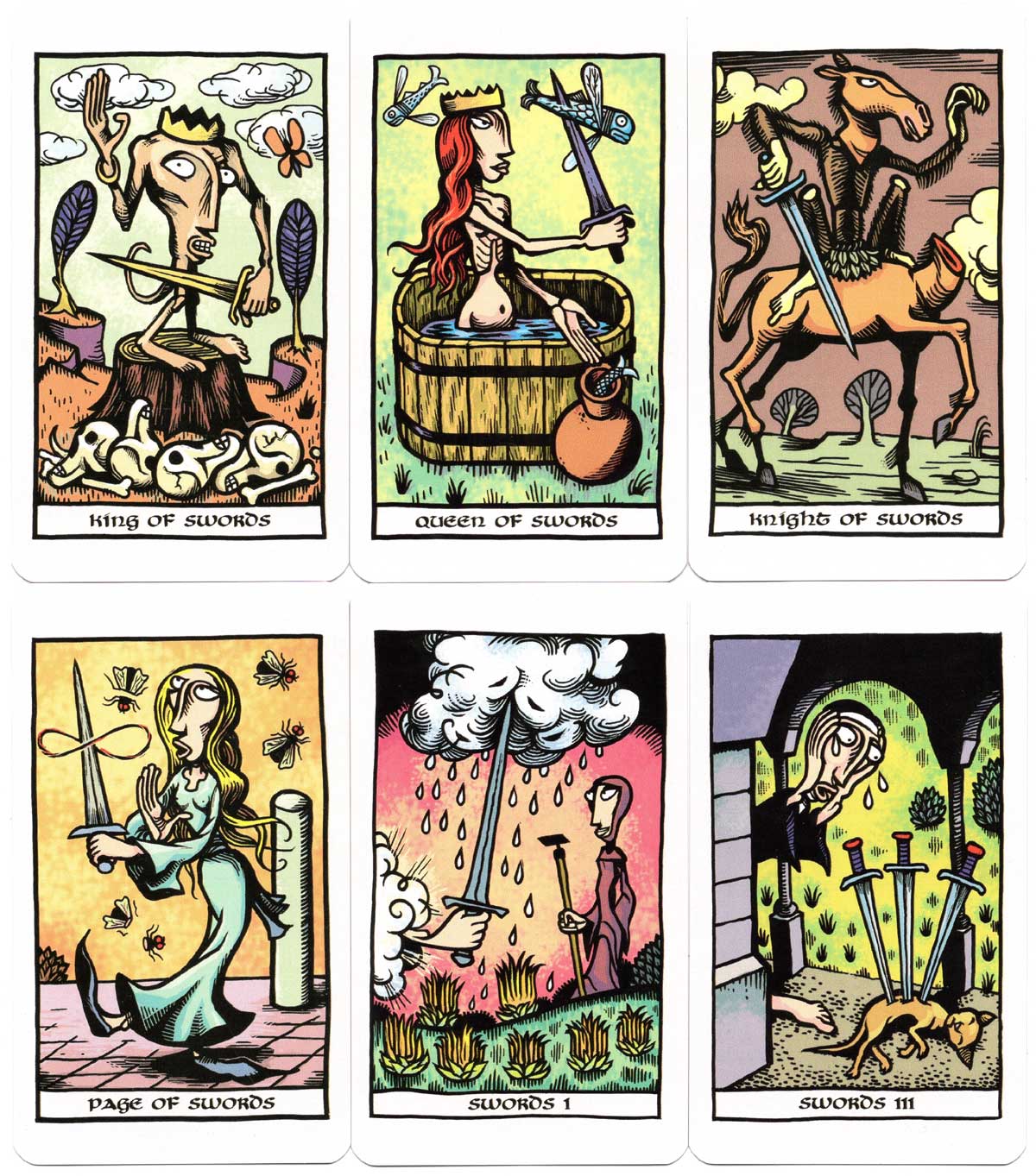 The Tarot, a full 80 card deck designed by Marcel Ruijters and published by Sherpa in 2015