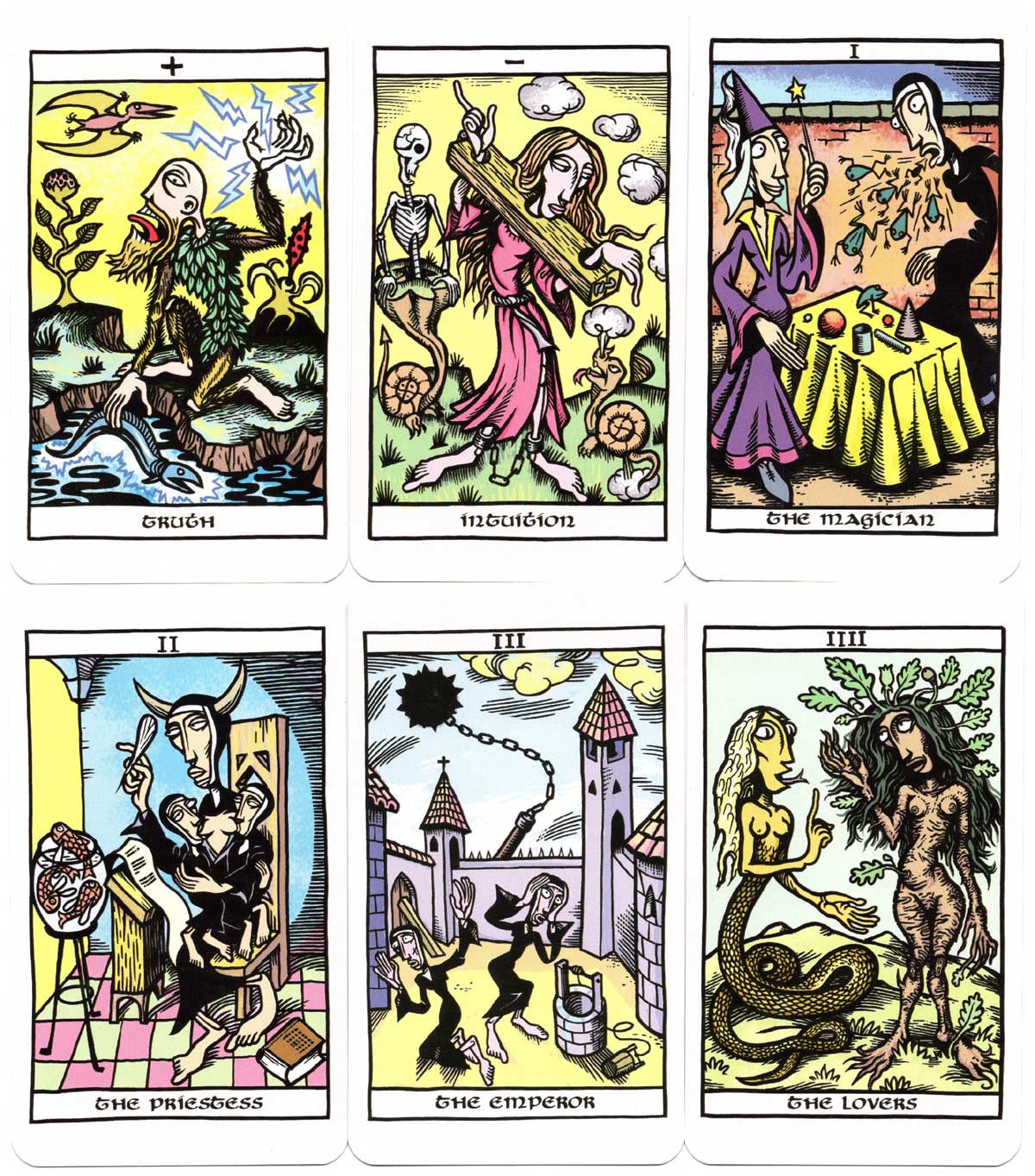 The Tarot, a full 80 card deck designed by Marcel Ruijters and published by Sherpa in 2015